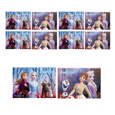 FROZEN 冰雪奇緣2素描本 10入 隨機出貨, 25張