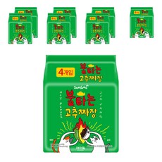 삼양 불타는고추짜장 라면, 32개