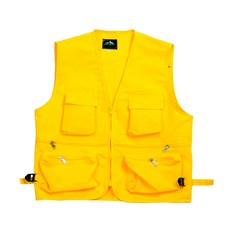Workman工業用新款TC工作背心 黃色, 1個