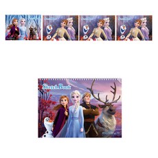 Heemang Note 迪士尼冰雪奇緣 2 速寫本 5p 隨機出貨, 25張