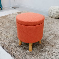 The Riche 儲物式沙發凳子, 橘子