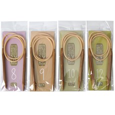 brand yarn 竹製輪針4件組, 1套