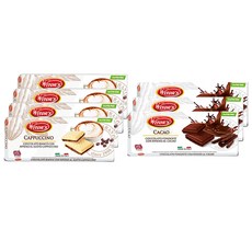 WITOR'S 卡布奇諾夾心白巧克力 100g x 4p + 可可夾心巧克力 100g x 3p, 1組