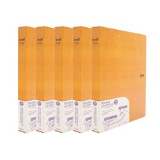 Indi Snake 雙槓桿文件夾 A3, 黃色, 5個