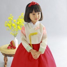 geumdong hanbok 女童星花三色袖韓服 AW079 + 福袋套裝