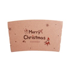 聖誕杯架紙杯 390ml PET杯 420ml用, 200件, 1個