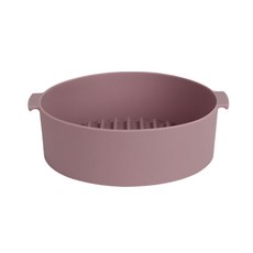 可微波矽膠鍋 L號, 粉色的, 1個