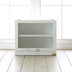 바네스데코 소나무 53 철망 수납함, white, 1개