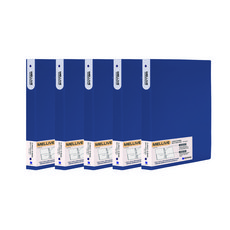 희망사무포인트 멜리브 O링 바인더 3공, 남색, 5개