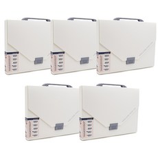 Melliv 手提文件盒, 5個, 奶油色