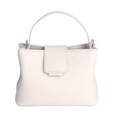 BONNIE BOTTARI 女款迷你手提斜背包, 白色的