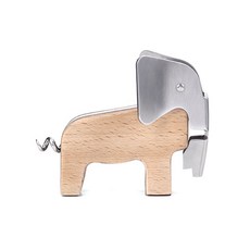 키커랜드 코끼리 와인 오프너 CS21, 혼합 색상, 1개