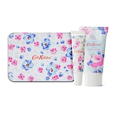 Cath Kidston WILD ROSE&QUINCE護手霜 50ml+潤唇膏 10ml+錫盒組, 1組
