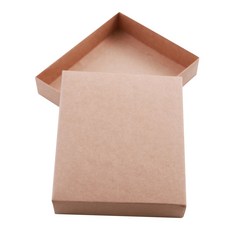 牛皮紙禮物盒 20號 20 x 16.9 x 4 cm, 單一顏色, 5個