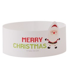 크리스마스 포인트띠지 산타, 혼합 색상, 50개