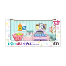 MY LITTLE TIGER 老虎迷你收銀台遊戲玩具, 混合顏色, 1個