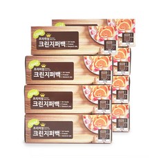 로하스 프리미엄 크린지퍼백 소 18 x 22 cm 20매, 8개