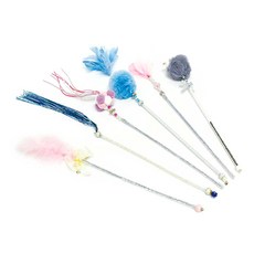 Petrong貓咪玩具棒 6種組, 隨機發貨, 1套