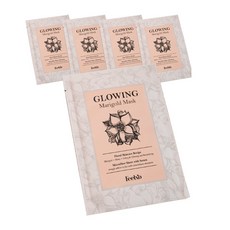 Feelxo 滋潤金盞花面膜, 1件, 5個