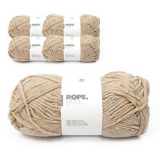 YEONIL Rope編織羊毛線, 02拿鐵點