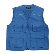 Workman產業用螢光背心 藍色, 1個