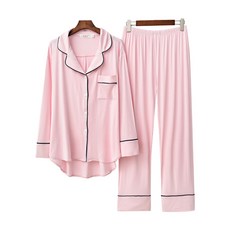 Bidan-gil 女士 Marinette 長袖睡衣套裝