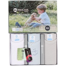 MRKIDS 男孩童清爽背心組 3入