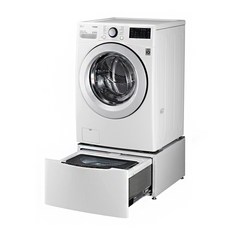 LG전자 트롬 트윈워시 드럼세탁기 F18WDSUM 18kg 방문설치, F18WDSU, F4WC, 화이트