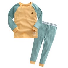 VAENAIT BABY 童款撞色拚色長袖家居服+家居長褲組