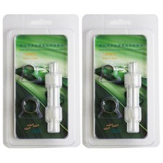 Working Farm 12-16軟管轉接頭及流量調節器+軟管束帶 2入組, 2套