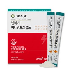 아미노트리 엔바세 비타민 포켓 골드, 63g, 1개