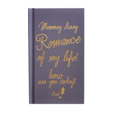 Iciel design Memory how are you today 精裝萬年手帳, 海軍藍