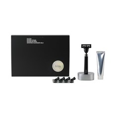 블락 스페셜세트 네로블랙, 블락면도기 + 스탠드 + 쉐이빙클렌져 + 면도날 4p, 1세트