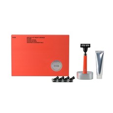 블락 스페셜세트 나이트오렌지, 블락면도기 + 스탠드 + 쉐이빙클렌져 + 면도날 4p, 1세트