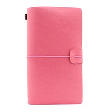 VIC DREAM 復古皮革筆記本, 粉色