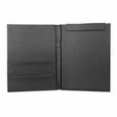 Tree 辦公室磁吸皮革A4文件板夾, 黑色, 1個