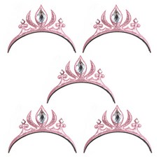 Wow Party Korea冬季公主髮箍, 粉色的, 5個