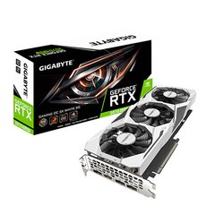 기가바이트 지포스 RTX 2070 SUPER Gaming OC D6 8GB 그래픽카드 GV-N207SGAMING OC WHITE-8GD 화이트