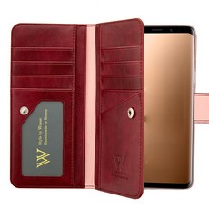 Wcase Black Label 雙面錢包手機殼 + 手腕帶