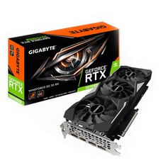 GIGABYTE 지포스 RTX 2070 SUPER WINDFORCE D6 8GB 그래픽카드 (제이씨현), GV-N207SWF3OC-8GD
