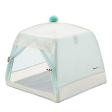 WOLFLAUNCH 毛球寵物帳篷, 淺藍色
