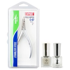 NGHIA 角質層指甲護理套組, 角質層鉗+卸妝+油, 1套