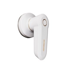 BOMANN 電池供電的棉絨去除器, LR5001W, 白色的