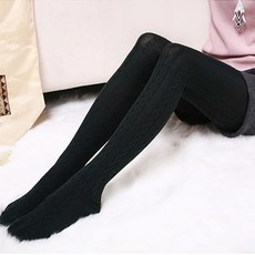 마더라이크 임산부 골지 꽈배기 타이즈 JS 6001