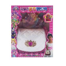 프리파라 쥬얼리 공주핸드백, 혼합 색상, 1개