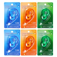 DADA hangli Basic 修正帶 12m, 顏色隨機, 6個