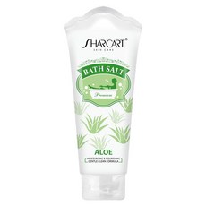 SHARCART 多合1沐浴鹽身體磨砂沐浴露 蘆薈香味, 320克, 1個