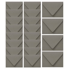 walgadaks 迷你信封袋, 深灰色, 20個