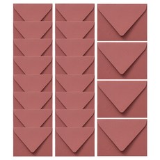 walgadaks 迷你信封袋, 乾燥玫瑰色, 20個