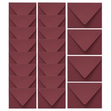 walgadaks 迷你信封袋, 紅酒, 20個